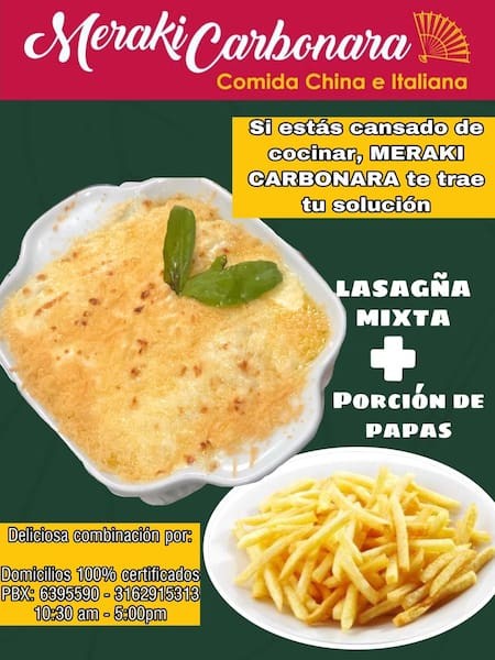 COMBO LASAGA